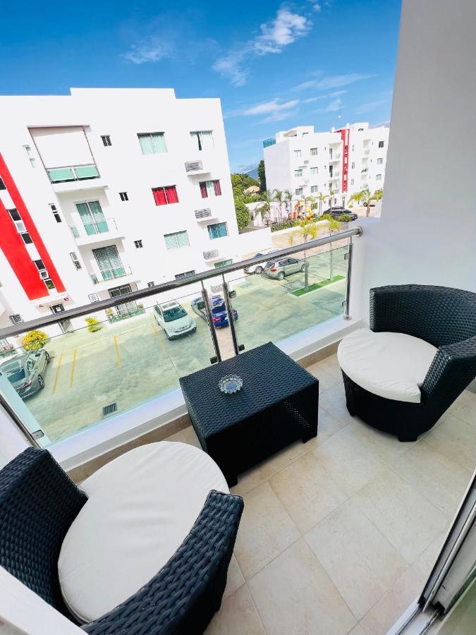 Se Renta Apartamento Amueblado , Ubicados En Santiago , 3 Habitaciones , 2 Banos , 2 Parqueo , Area De Juego Y Piscina. Santiago De Los Caballeros Exteriör bild